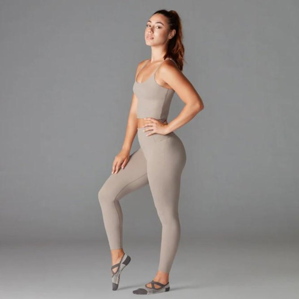 Nwot Tavi Flax Python High Waisted 7/8 Leggings W… - image 1